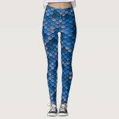 Mermaid Scales Leggings (Voorkant)