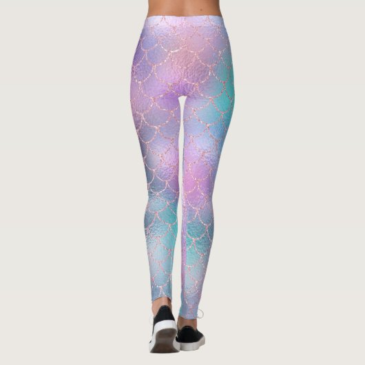 Mermaid Scales Leggings (Achterkant)