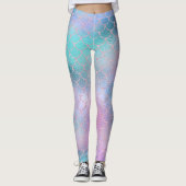Mermaid Scales Leggings (Voorkant)