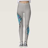 Mermaid Scales Leggings (Voorkant)