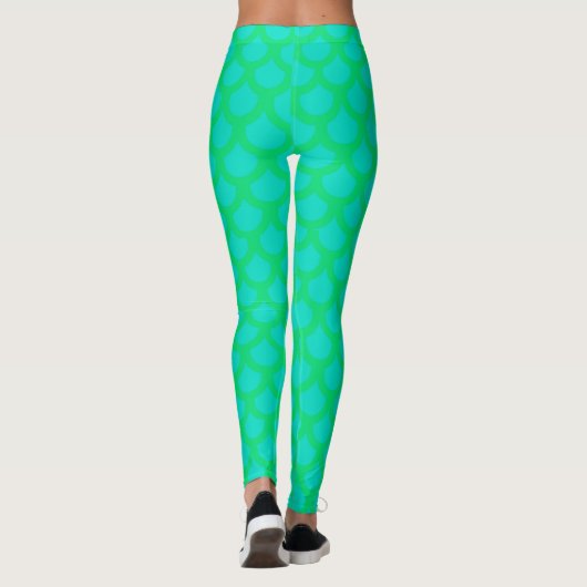 Mermaid Scales Leggings (Achterkant)