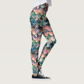 Mermaid Scales Leggins Leggings (Rechts)