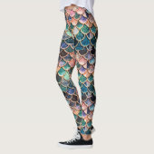 Mermaid Scales Leggins Leggings (Links)