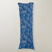 Mermaid Scales Lichaamskussen (Voorkant Verticaal)