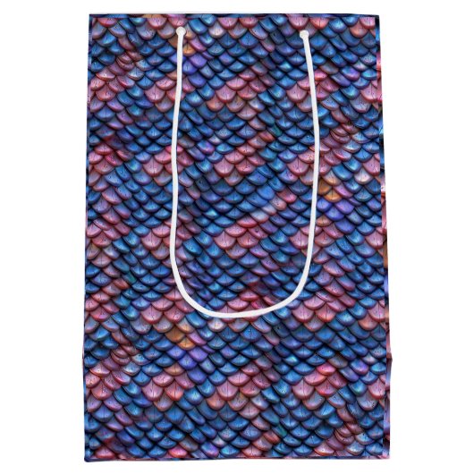 Mermaid Scales Medium Cadeauzakje (Achterkant)