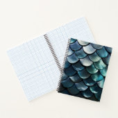 Mermaid Scales Notebook Notitieboek (Binnen)