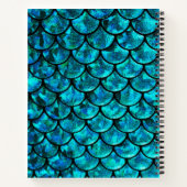 Mermaid Scales Notebook Notitieboek (Achterkant)