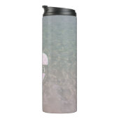 Mermaid Scales Ocean Personalized Teacher Thermosbeker (Geroteerd rechts)