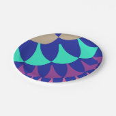 Mermaid Scales Papieren Bordje (Gekanteld)