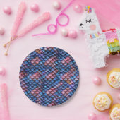 Mermaid Scales Papieren Bordje (Feest)