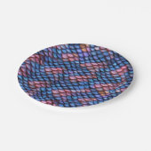 Mermaid Scales Papieren Bordje (Gekanteld)