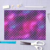 Mermaid Scales Patroonroze ID600 Tissuepapier (Craft)