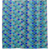 Mermaid Scales Pattern Douchegordijn (Voorkant)