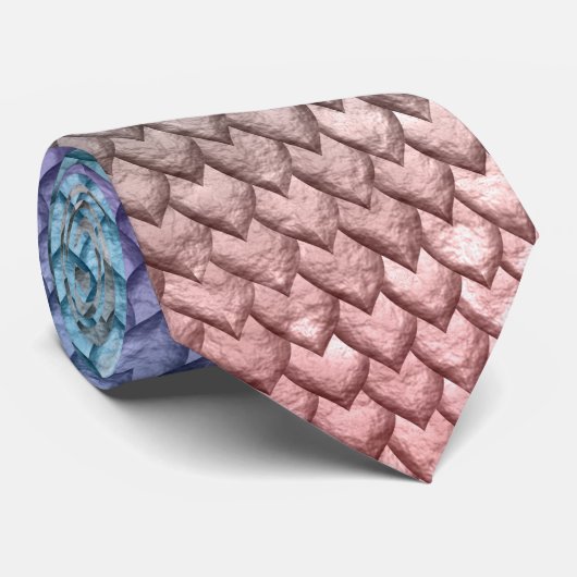 Mermaid Scales Stropdas (Opgerold)