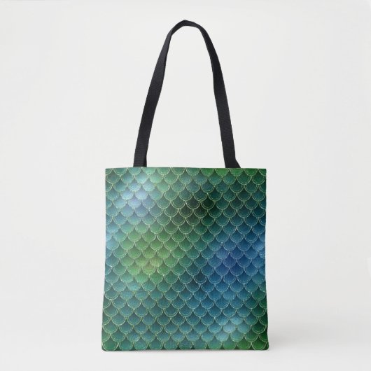 Mermaid Scales Tote Bag (Voorkant)