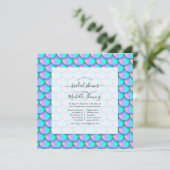 Mermaid Scales Virtual Shower Kaart (Staand voorkant)