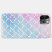Mermaid Scales Waterverf Ombre Trendy Case-Mate iPhone Case (Achterkant (horizontaal))
