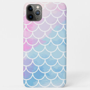 Mermaid Scales Waterverf Ombre Trendy Case-Mate iPhone Case