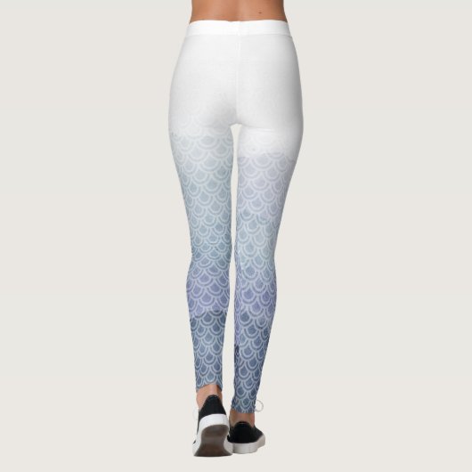 Mermaid Scaly Legs Leggings (Achterkant)