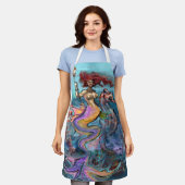 Mermaid Schort (Gedragen)