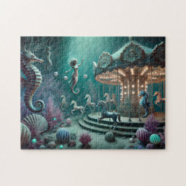 Mermaid Seahorses Carnival of the Tides Coral Sea Legpuzzel