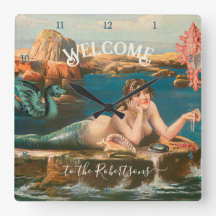 Mermaid Seashore Shells Zee  Beach House