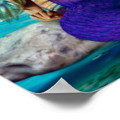 Mermaid Seasons Series "McBeth" WINTER Art Poster (Hoek)