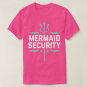 Mermaid Security 6 T-shirt (Design voorkant)