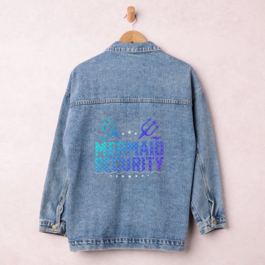 Mermaid Security Denim Jacket (Hangar)
