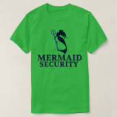mermaid security pa t-shirt (Design voorkant)