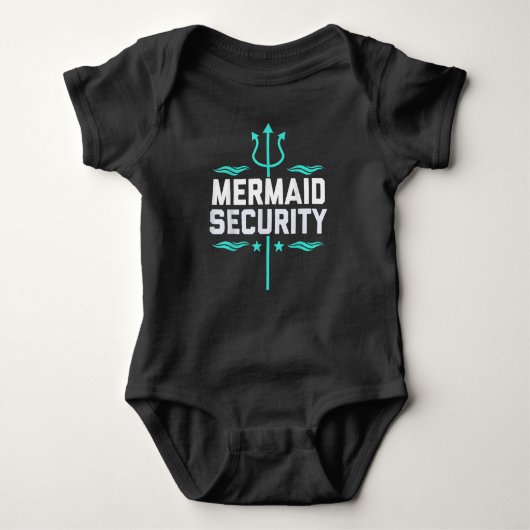 Mermaid Security Romper (Voorkant)