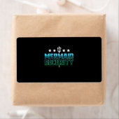 Mermaid Security Swim Team Gift Swimmer zwemmen Etiket (Insitu)