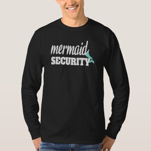 Mermaid Security T-shirt (Voorkant)