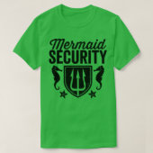 Mermaid Security T-shirt (Design voorkant)