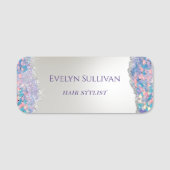Mermaid sequin name tag (Voorkant)