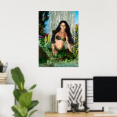 Mermaid Series VALARIE Spring Poster (Thuiskantoor)