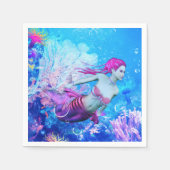Mermaid Servet (Voorkant)