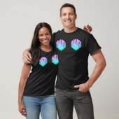 Mermaid Shell Women Top Zee Shell Bra T-shirt Birt (Unisex)