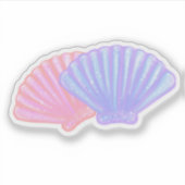 MERMAID Shells Sticker (Voorkant)