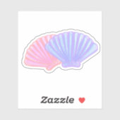 MERMAID Shells Sticker (Vel)