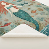 Mermaid Sherpa Deken (3/4)