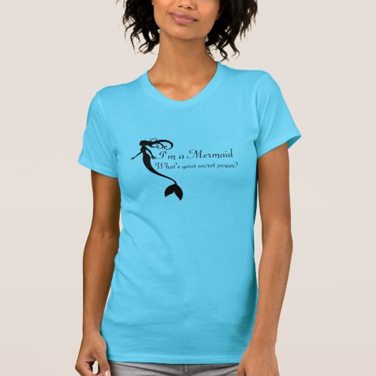 Mermaid Shirt — Geheime macht (Voorkant)
