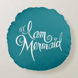Mermaid Sierkussen Rond Kussen