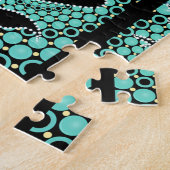 Mermaid Silhouette in Bubbles Thunder_Cove Legpuzzel (Zijkant)