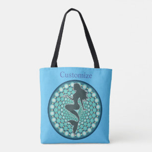 Mermaid Silhouette in Bubbles Thunder_Cove Tas Ba
