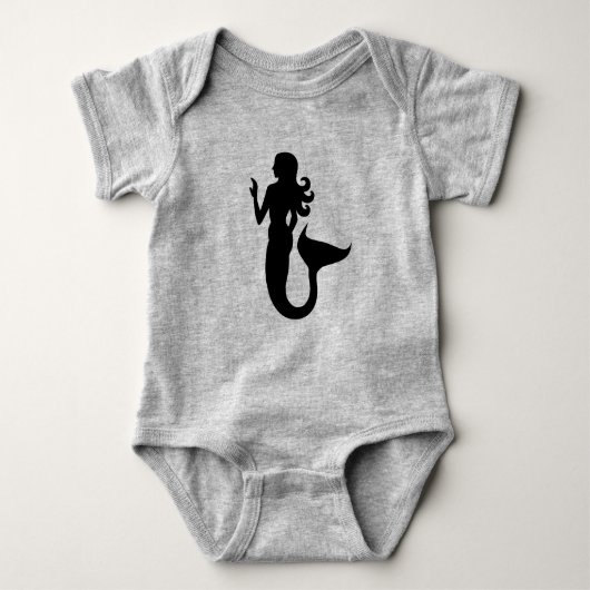 Mermaid silhouette | romper (Voorkant)