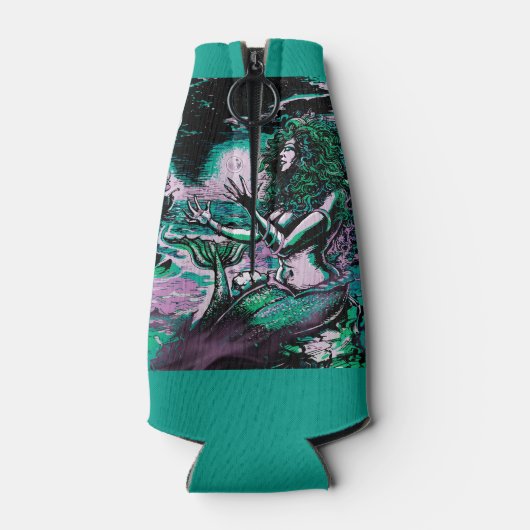 Mermaid Siren Atlantis Pearl Flesjeskoeler (Achterkant)