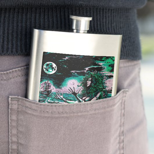 Mermaid Siren Atlantis Pearl Heupfles (Voorbeeld)