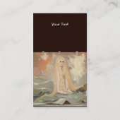 Mermaid Sjabloon Visitekaartje (Achterkant)