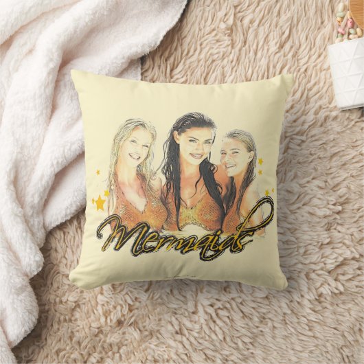 Mermaid Sketch Kussen (Deken)